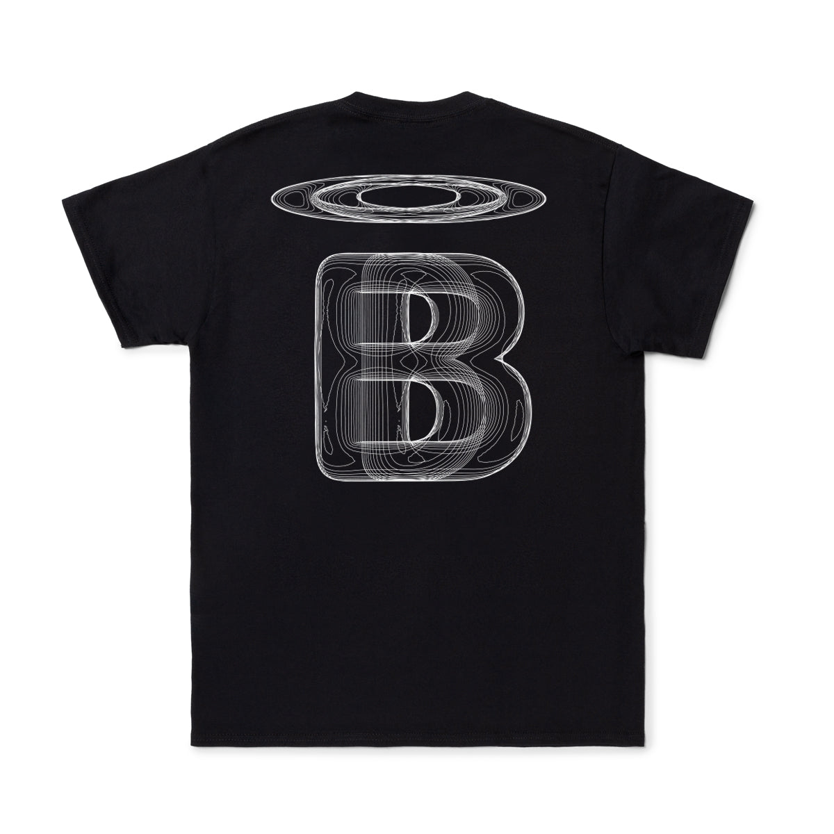 Beinghunted. 3D Bubble Logo T-shirt Black