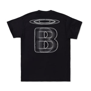 Beinghunted. 3D Bubble Logo T-shirt Black